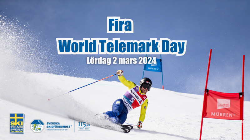 Lördagen den 2 mars 2024 firas World Telemark Day. Foto: Sam Decout. 