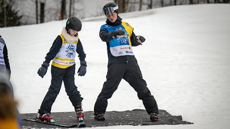 Alla på snö sprider snöglädje till barn och ungdomar i hela landet. Foto: Ulf Palm. 